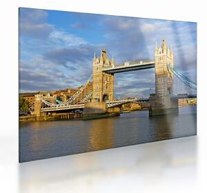 Sklenený obraz - Tower Bridge (70x50 cm)