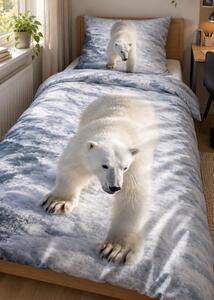 3d obliečky Polar Bear mikroplyš 140x200 cm