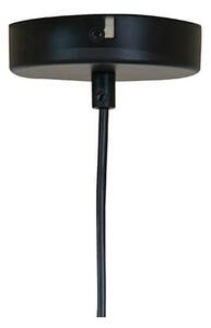 MUZZA STROPNÁ LAMPA KACE JUTA Ø 45 CM ČIERNA