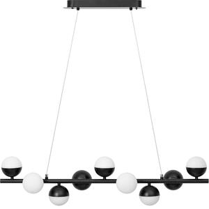 Toolight - LED stropné svietidlo závesné 9-bodové 45W APP400-CP, čierna, OSW-6500