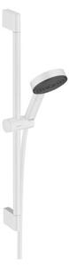 Sprchový set Hansgrohe Pulsify Select na stenu matná biela 24161700