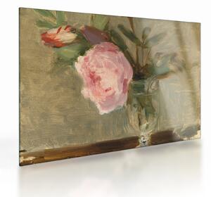 Sklenený obraz - Berthe Morisot, Peonies, reprodukcia (70x50 cm)