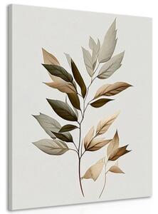 Obraz luxusné minimalistické listy - 40x60