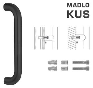 MP FT - MADLO kód K01 Ø 32 mm SP (BS - Čierna matná) - ks, Délka 382 mm350 mmØ 32 mm, MP BS (čierna mat)