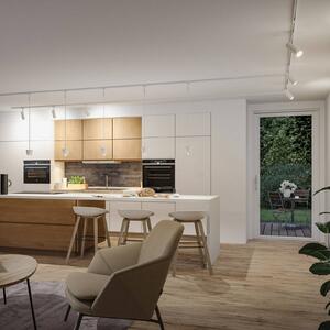 Paulmann Súprava Tarie, biela, napájanie káblom, Smart Home, Biela / opálová, Obývacia izba / jedáleň, Plast, Moderný, Koľajnicový systém