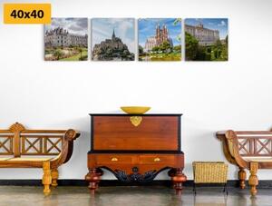 Set obrazov historické bohatstvo - 4x 40x40
