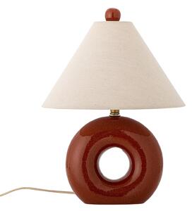 Stolové Lampa Bloomingville, Panja, Červená, Spálňa, Keramika, Škandinávsky