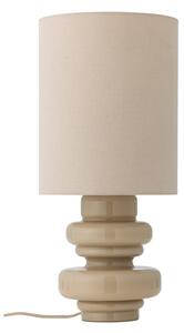 Stolové Lampa Bloomingville, Fabiola, Béžová, Spálňa, Sklo, Škandinávsky