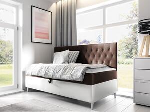 Mirjan24 Kontinentálna posteľ Junior Gerdise 2, Rozmer postele: 80x200, Dostupné poťahy: ekokoža Soft 017 (biela) + Fresh 04 5903211192944