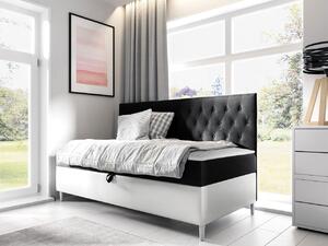 Mirjan24 Kontinentálna posteľ Junior Gerdise 2, Rozmer postele: 80x200, Dostupné poťahy: ekokoža Soft 017 (biela) + Fresh 17 5903211193002
