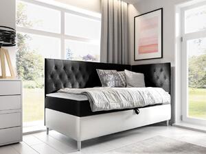 Mirjan24 Kontinentálna posteľ Junior Gerdise 3, Strana: pravá, Rozmer postele: 80x200, Dostupné poťahy: ekokoža Soft 017 (biela) + Fresh 17 5903211202414
