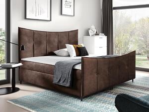 Mirjan24 Kontinentálna posteľ Wacjo Lux, Rozmer postele: 160x200, Dostupné poťahy: Fresh 09 5903211175244