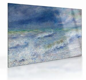 Sklenený obraz - Pierre-Auguste Renoir, Seascape, reprodukcia (70x50 cm)