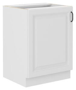Mirjan24 Dolná kuchynská skrinka Retroline 60 D 1F BB, Farby: biela 5903211145353