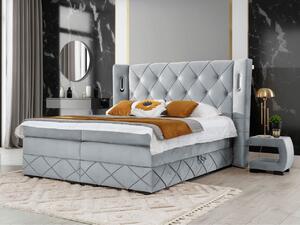 Mirjan24 Kontinentálna posteľ Banjul Lux, Rozmer postele: 120x200, Dostupné poťahy: Kameleon 84 5903211225291