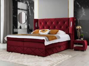 Mirjan24 Kontinentálna posteľ Banjul Lux, Rozmer postele: 120x200, Dostupné poťahy: Kameleon 59 5903211225284