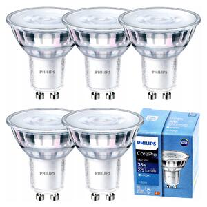 5x LED žiarovka GU10 3,5W 275lm 36° 4000k