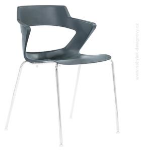ANTARES - V21601008 - 2160 PC AOKI PLAST SEDA ANTRACIT, Šedá