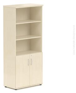 NABYTOK-DIZAJNOVY.SK - Kancelárska skriňa KOMFORT, 80×38,5×183,5 cm, dvere 2/5, javor – S582 12