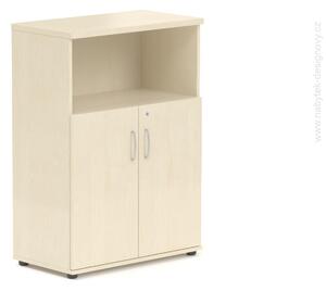 NABYTOK-DIZAJNOVY.SK - Kancelárska skriňa KOMFORT, 80×38,5×113 cm, dvere 2/3, javor – S382 12