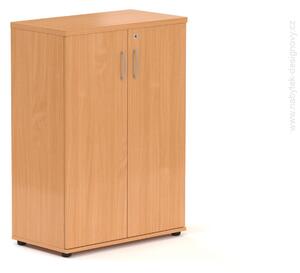 NABYTOK-DIZAJNOVY.SK - Kancelárska skriňa KOMFORT, 80×38,5×113 cm, dvere 3/3, buk – S383 11