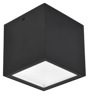 Vonkajšie stropné LED svietidlo GEMINI, čierne, 9 x cm, IP65, Čierna, Hliník, Moderný, Stropné svetlo