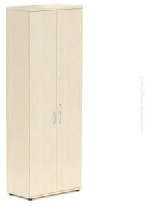 NABYTOK-DIZAJNOVY.SK - Kancelárska skriňa KOMFORT, 80×38,5×218,5 cm, dvere 5/5, javor – S686 12