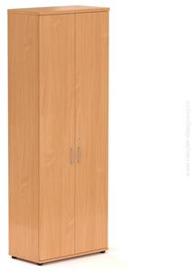 NABYTOK-DIZAJNOVY.SK - Kancelárska skriňa KOMFORT, 80×38,5×218,5 cm, dvere 5/5, buk – S686 11
