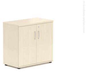 NABYTOK-DIZAJNOVY.SK - Kancelársky regál KOMFORT, 80×38,5×76 cm, dvere 2/2, javor – SB282 12