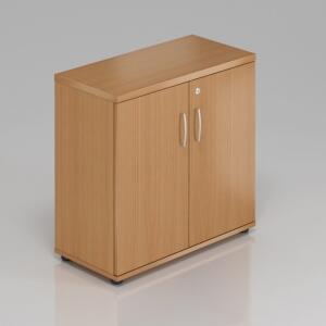 NABYTOK-DIZAJNOVY.SK - Kancelársky regál KOMFORT, 80×38,5×76 cm, dvere 2/2, javor – SB282 12