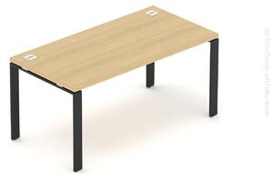 Kancelársky stôl EPIC, 120cm, kovová podnož U (Kancelársky stôl EPIC, 120cm, kovová podnož U)