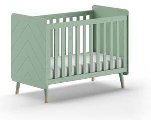 Postieľka z borovicového dreva v petrolejovej farbe 60x120 cm BILLY – Vipack