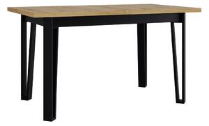 Mirjan24 Rozkladací jedálenský stôl Elarno 80 x 140/180 V, Morenie: dub artisan L 5903211321283