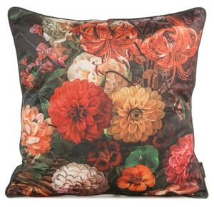 DEKORAČNÁ OBLIEČKA NA VANKÚŠ VELVET110 45X45 CM KVETY