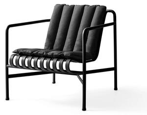 HAY Textilný podsedák Palissade Lounge Chair Low Soft Quilted Cushion, anthracite