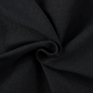 Brotex Jersey prestieradlo Čierne-100x200 cm