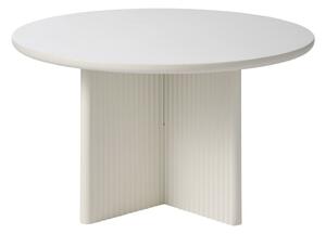 Svetlosivý okrúhly konferenčný stolík ø 80 cm Palma – Unique Furniture