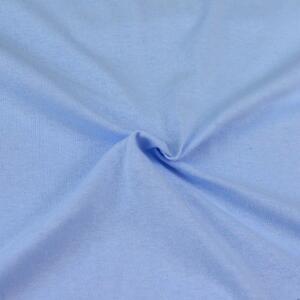 Brotex Jersey prestieradlo Svetlo modré-100x200 cm