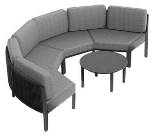 Garden Point Parana Corner 4 antracitový záhradný roh