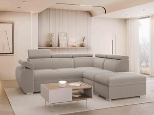 Mirjan24 Rohová sedačka Giza 2RR1P, Strana: Pravá - 2r+R+1p(65)+PUFAp, Dostupné poťahy: Paros 02 5903211337895
