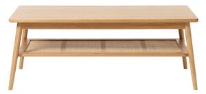 Konferenčný stolík s doskou v dubovom dekore v prírodnej farbe 60x120 cm Barrali – Unique Furniture