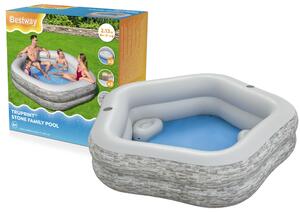 Bestway Nafukovací záhradný bazén 213x 206x 53 cm - Bestway 54423