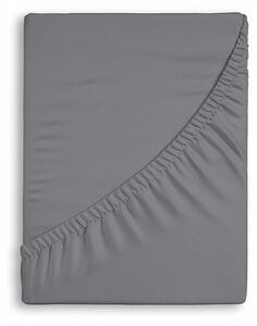 Prestieradlo Středně šedé JERSEY PREMIUM Jersey PREMIUM 90-100 x 200-220/30