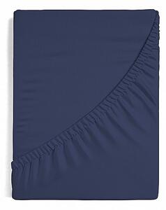 Prestieradlo Tmavě modré JERSEY PREMIUM Jersey PREMIUM 90-100 x 200-220/30