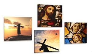 Set obrazov nebeské kráľovstvo - 4x 40x40