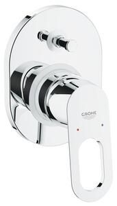 Sprchová a vaňová batéria GROHE BauLoop vrátane podomietkového telesa chróm 29041000