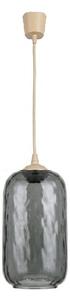 Brilagi - LED luster na lanku R GLASS 1xE27/60W/230V priemer 14 cm béžová/dymová sivá