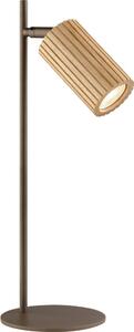 Brilliant - Stolová lampa LAKEWOOD 1xGU10/10W/230V hnedá