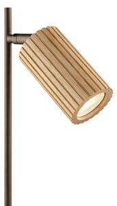 Brilliant - Stolová lampa LAKEWOOD 1xGU10/10W/230V hnedá