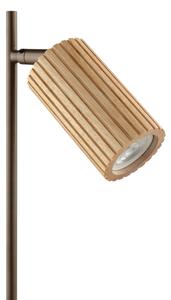 Brilliant - Stolová lampa LAKEWOOD 1xGU10/10W/230V hnedá